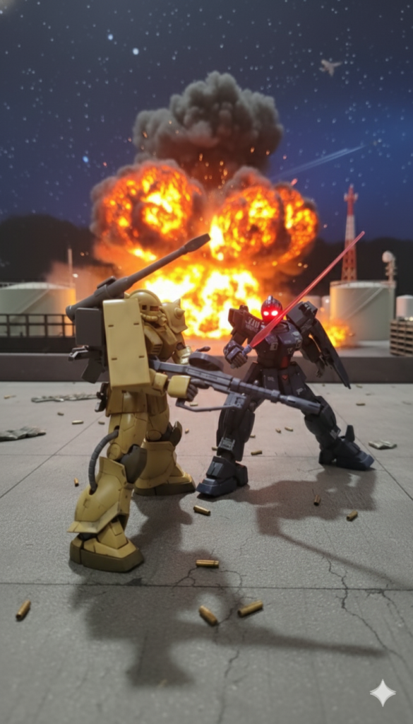 旧HG ブルーディスティニー1号機–4枚目/制作者：『天倍』　ヤー・ホイホイ　『罪プラ崩師』