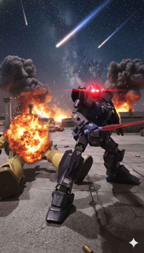 旧HG ブルーディスティニー1号機–5枚目/制作者：『天倍』　ヤー・ホイホイ　『罪プラ崩師』