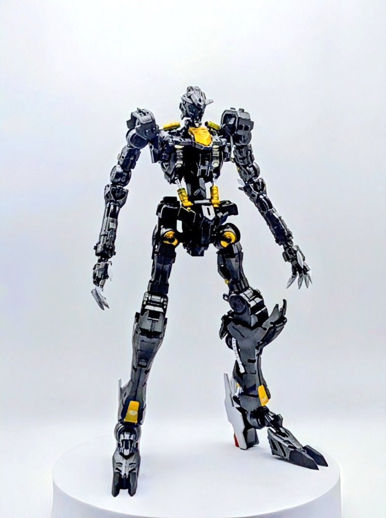 内部フレームはメタリック塗装してます。挿し色にシルバー、ゴールドで塗装してます。