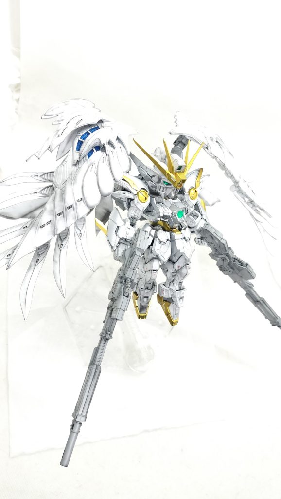 ウイングガンダムゼロEW–7枚目/制作者：かえる