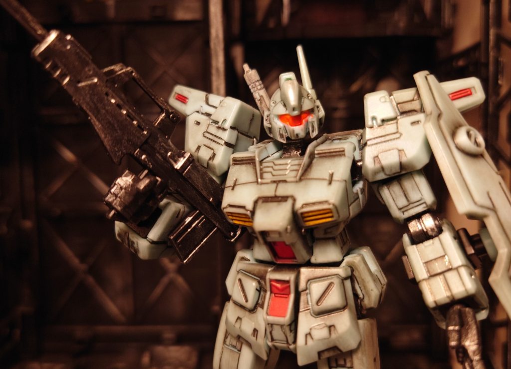 バイザーやバーニアはuvライトで光ります 光らせた画像は後日投稿します