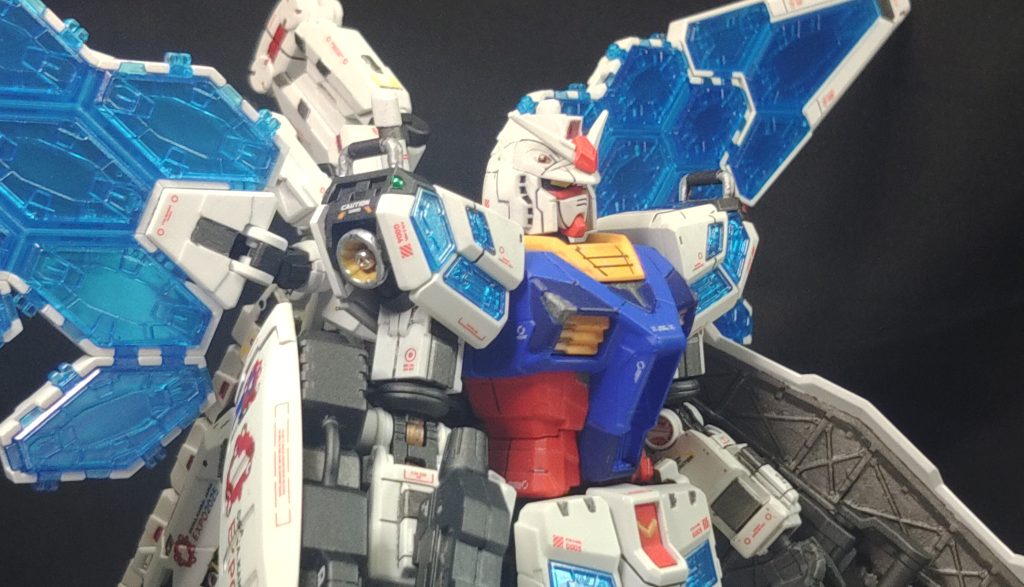 RX-78F00/E ガンダム EX-001 グラスフェザー装備