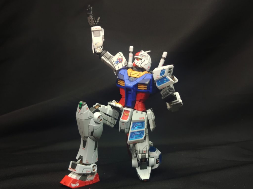 最後に万博ポーズで