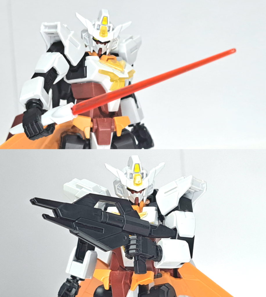 サタニクスガンダム(赤)&コアガンダムII(リアルタイプカラー)–3枚目/制作者:火鉢