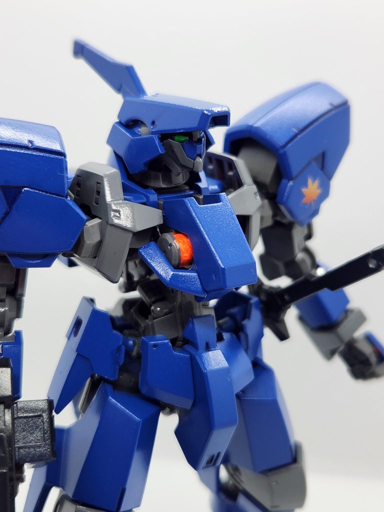 フェイス部分はダブルオースカイの物を仕様、サイズピッタリだしイケメンフェイス出しで素晴らしい…