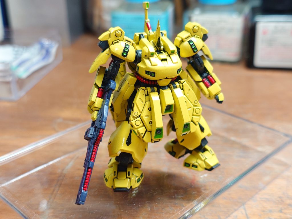 塗り分けが細かくて大変でした。