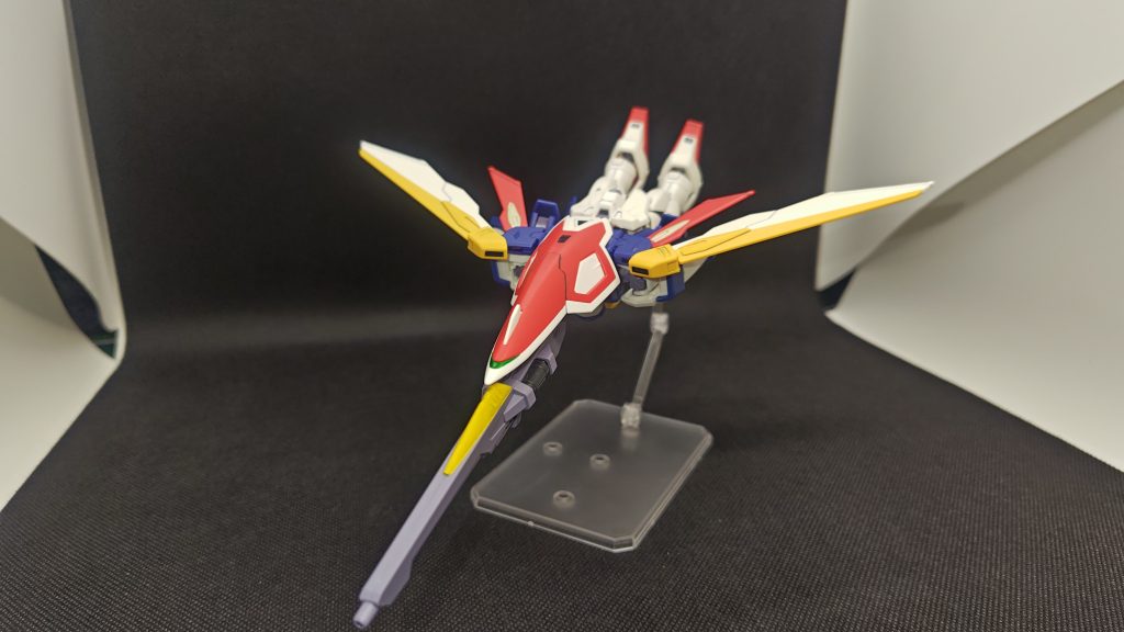 バードモード。完全変形とはいきませんが、ここまでできれば十分としたものでしょう。