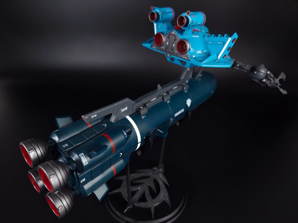 バックショットはこんな感じ。自分的にはかなり忠実に再現したつもり。