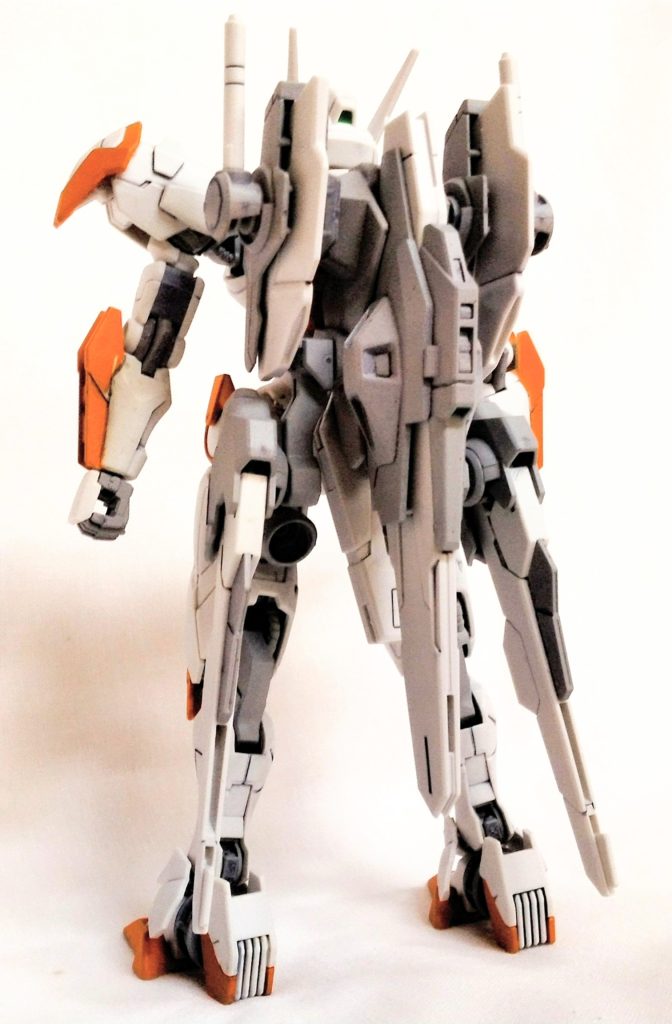 グレーの部分はサーフェイサーのみです(手抜き)