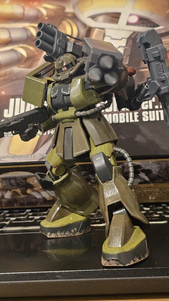 小学生の頃作ったザクllJ型–4枚目/制作者：Kai