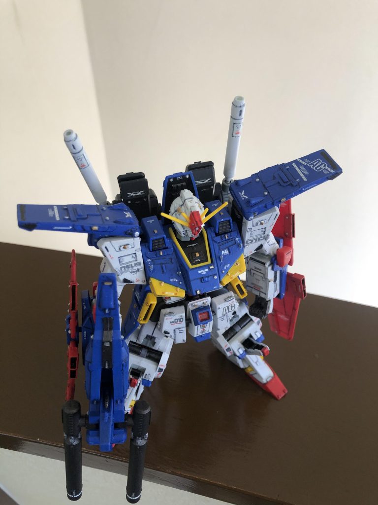 旧HG 1/144 ZZガンダム ダブルゼータ MSZ-010–7枚目/制作者:takao_s