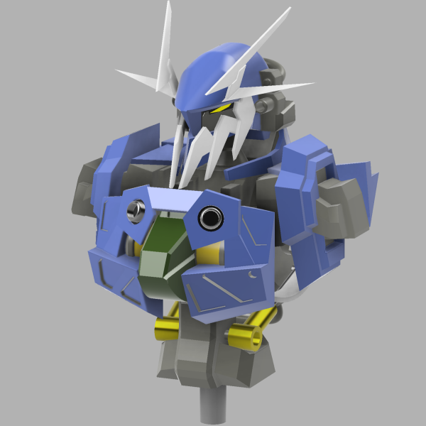 エーバージーのバストアップモデルが完成しました。（2枚目）