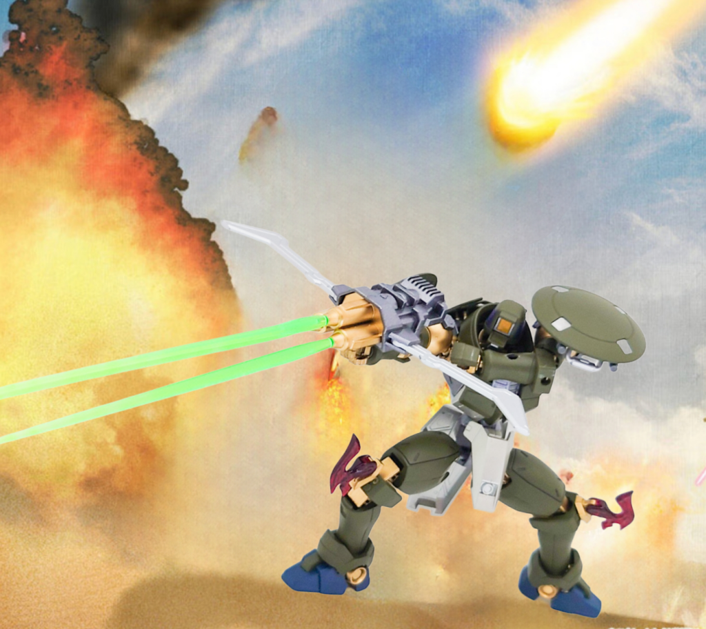 一応、ビームも出せます。