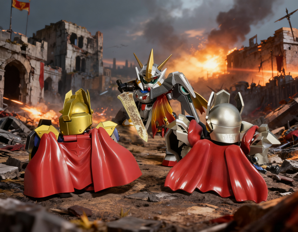 エクスペディション0 絵画世界住人 ゼロガンダム–5枚目/制作者：昨日の 🎈W