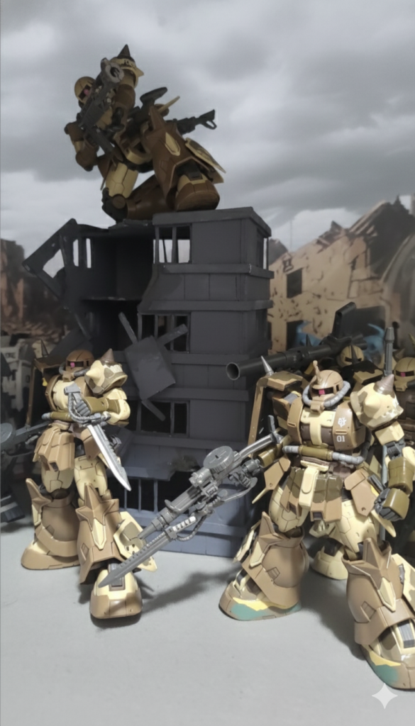 ジオラマ　ビル　サザンクロス隊