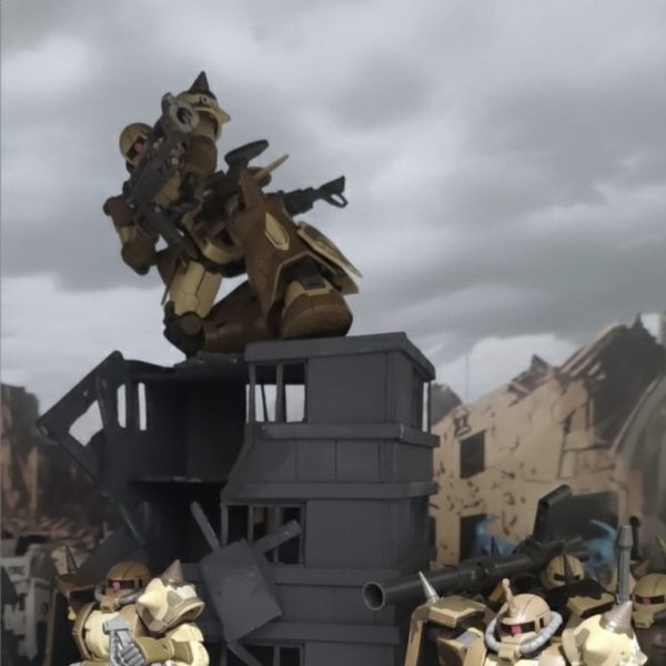 ジオラマ　ビル　サザンクロス隊