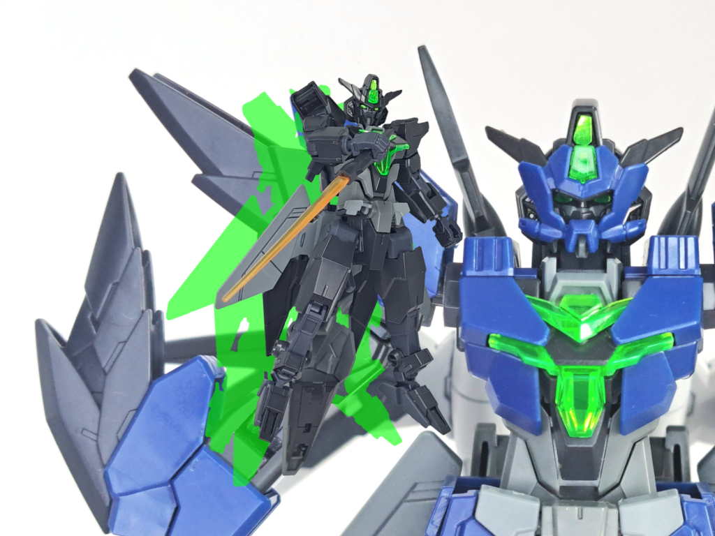 メルクワンガンダム And コアガンダムII(ロービジビリティver)