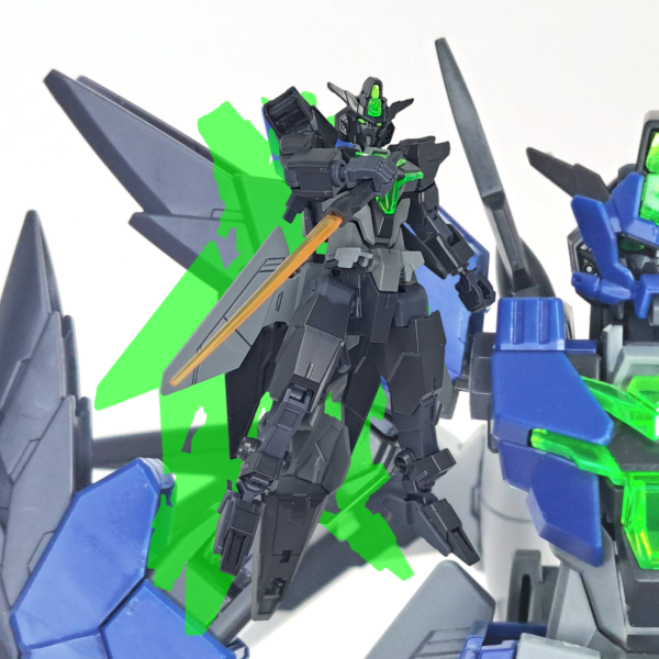 メルクワンガンダム&コアガンダムII(ロービジビリティver)