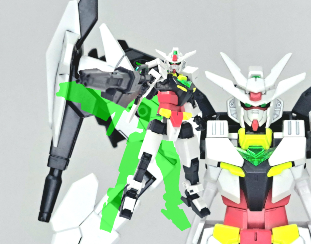 ジュピターヴガンダム And コアガンダム(宙間戦闘イメージカラー)