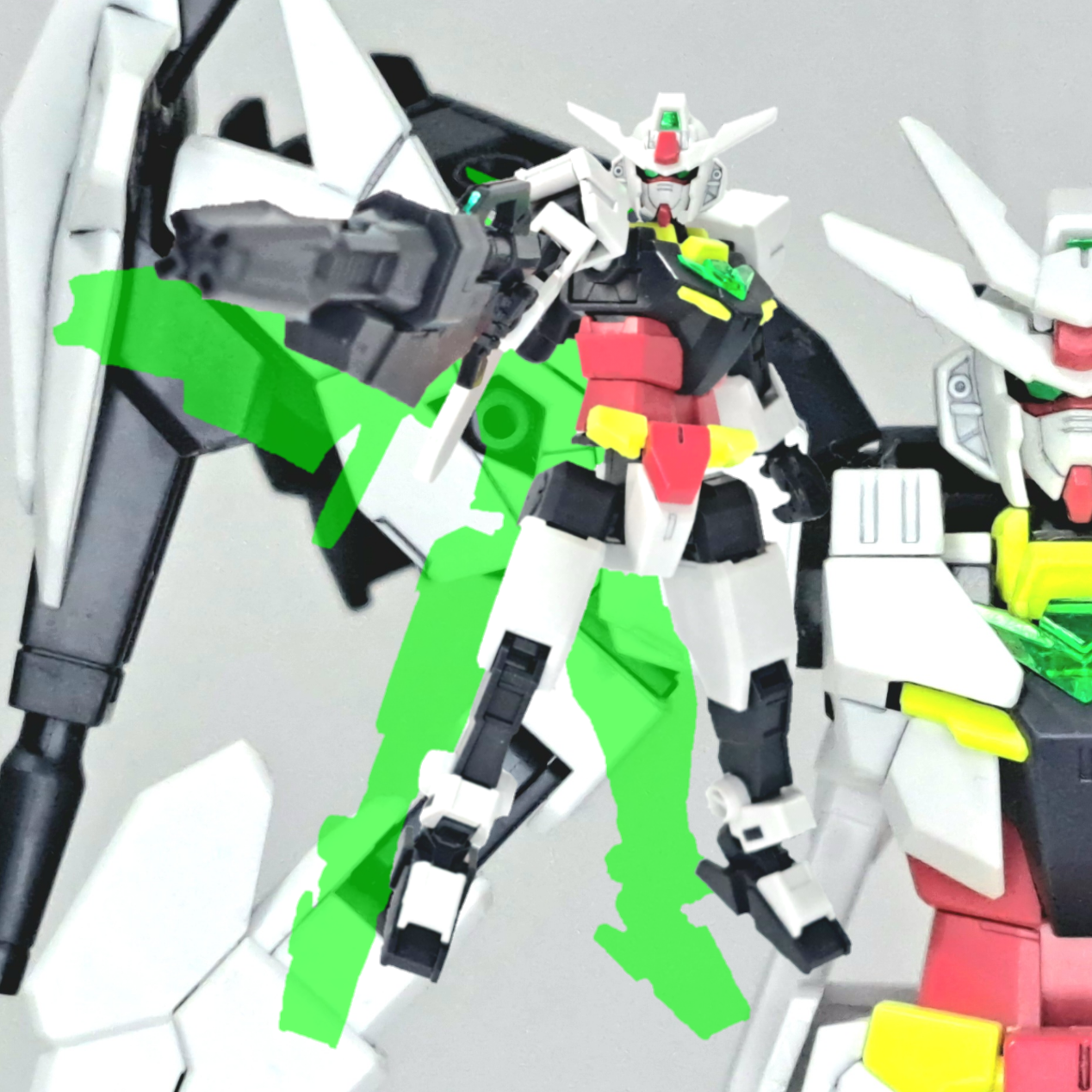 ジュピターヴガンダム&コアガンダム(宙間戦闘イメージカラー)