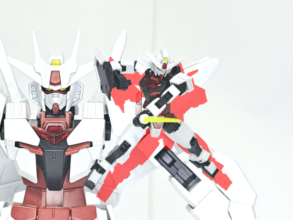 アースリィガンダム(白)&コアガンダム(リアルタイプカラー)