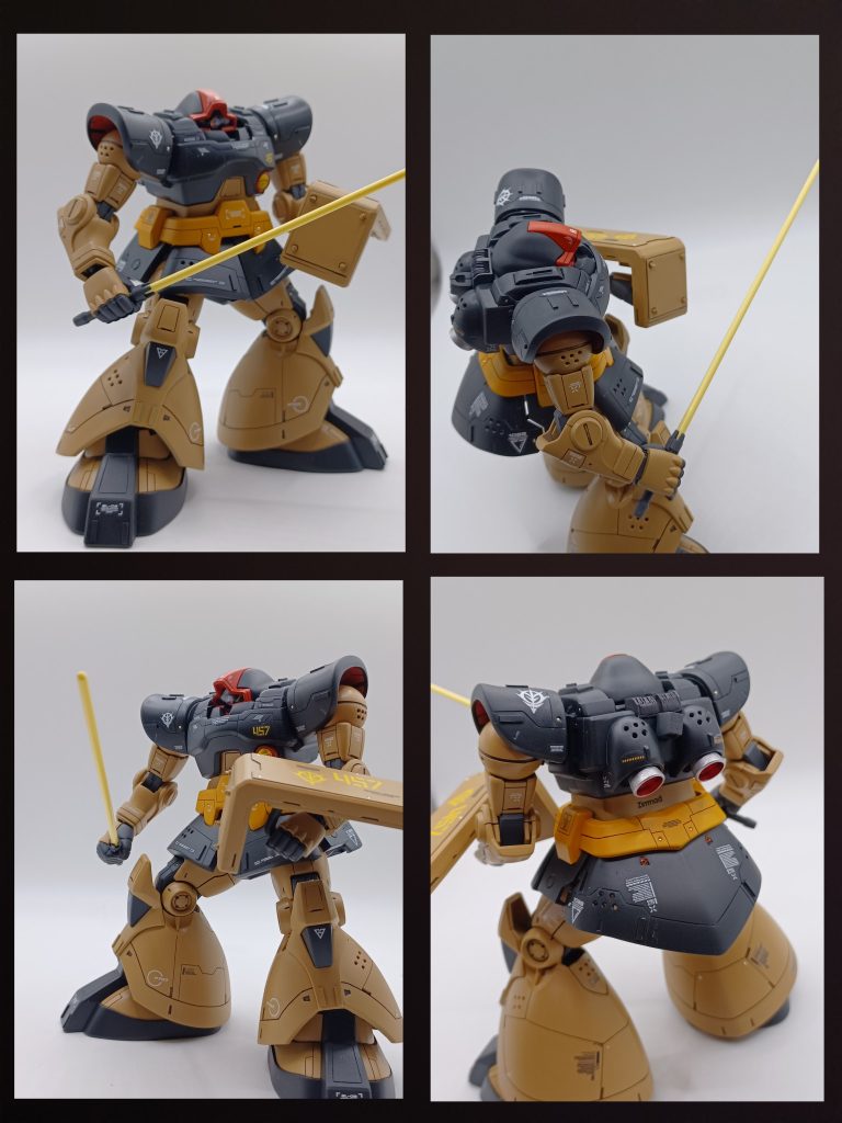 HGUC  MS-09 DOM 砂漠戦仕様–4枚目/制作者：s-forest