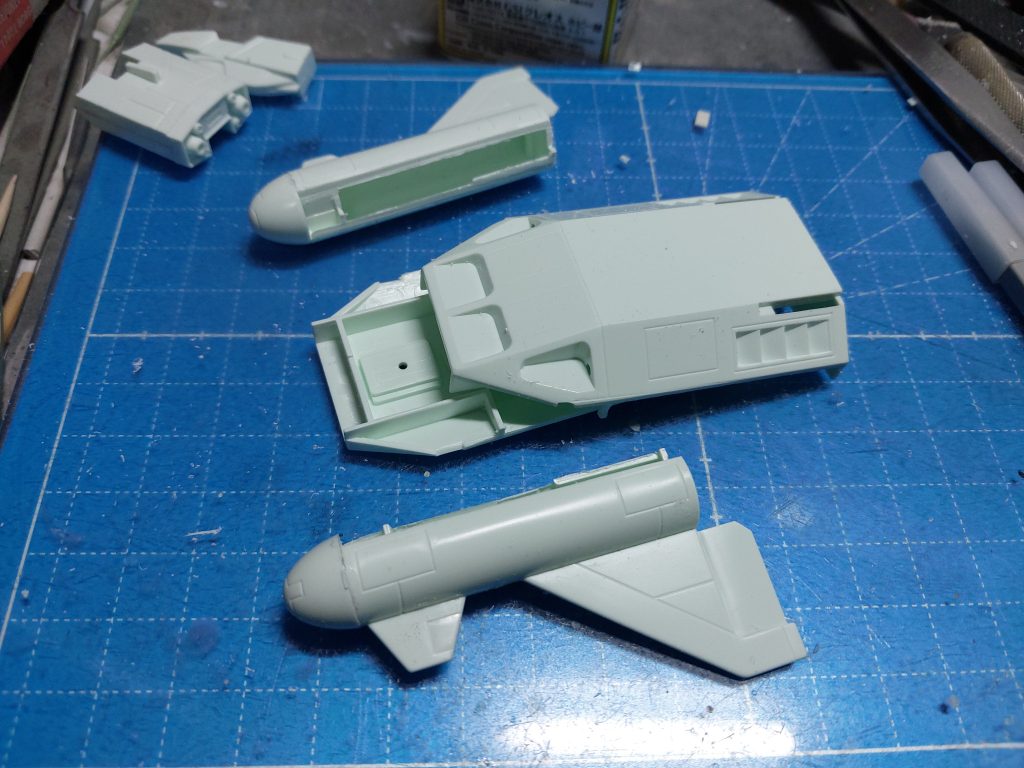 1/144 コアブースター スレッガー・ロウ搭乗機–3枚目/制作者：@dagored00