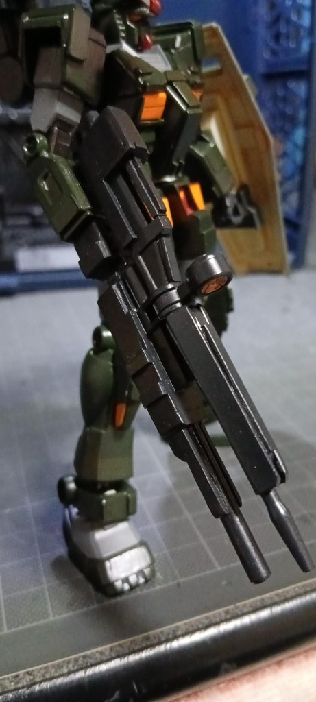 本家FAガンダムのツインライフルよろしく、ライフルも改造してみました。