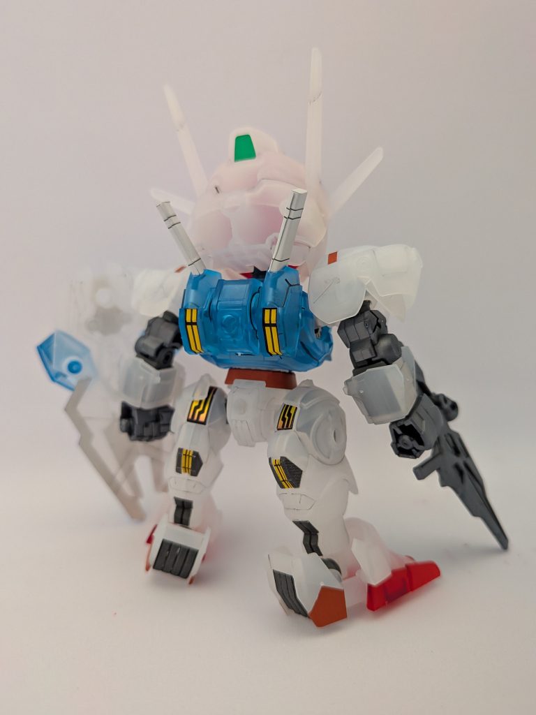 背後から撮影。