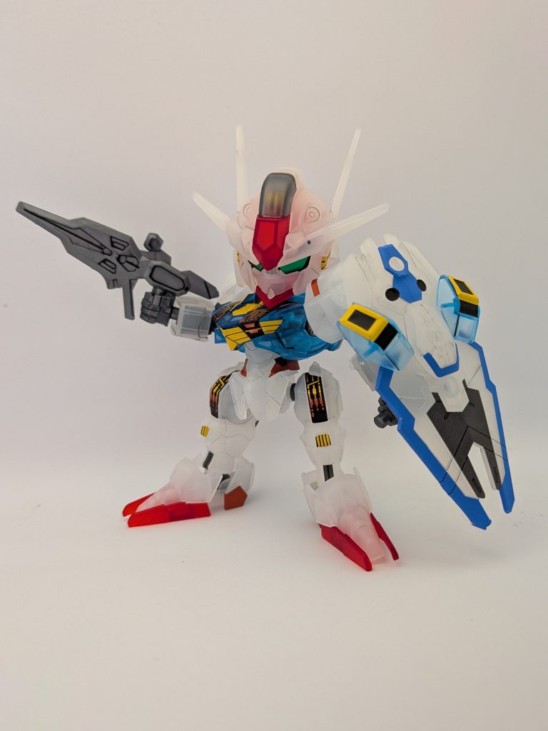 付属のシールをフル活用しています。あとゲート処理もしていません。めっちゃ手抜きです。