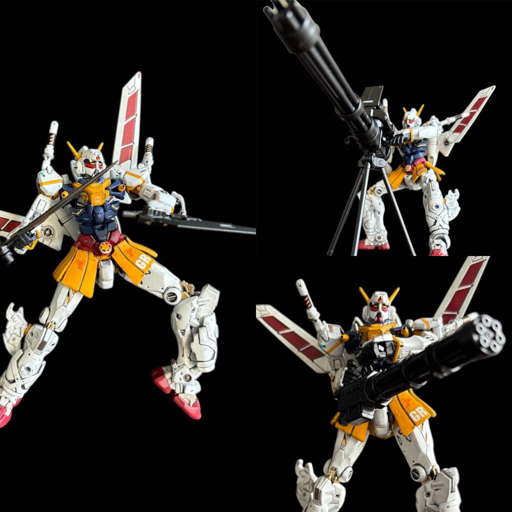 妄想設定です。機体番号RX-81-02(2号機)機体名ガン・リーガル(Gun・Regal)※王(のような)銃略名ガンガルR.H.F社製(Royal.House.Firearms)ガイドス帝国が「レイ作戦」で開発した試作MFで、対2足歩行型MF戦を意識しつつあらゆる距離で戦える多目的戦闘用の機体。「RX」はナント王国時代からの開発コード81(パチモノ)は数々の技術が投入されている。その攻防力はズクを遥かに凌駕するもので、それ以外にも緊急脱出システムや学習型コンピューターの採用により高度な生存性と運用性を実現した。  