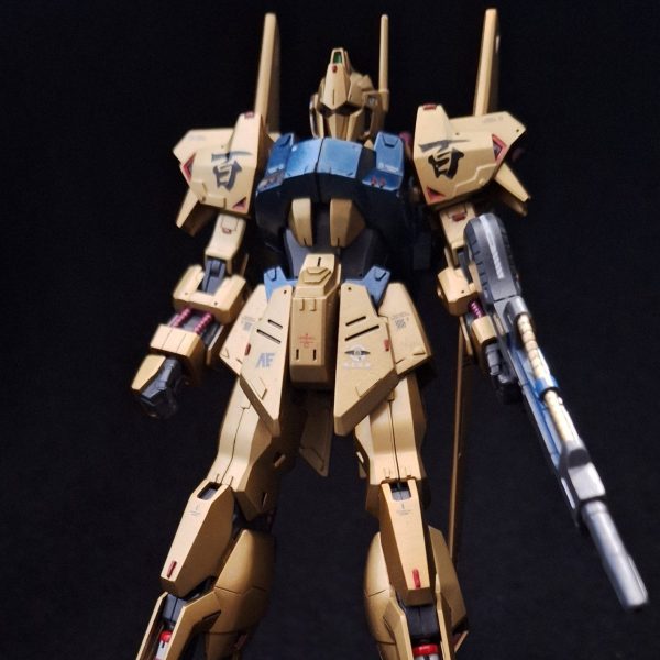 HG　百式　メタリック塗装