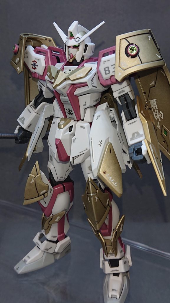 頭部    　　　：AEG-2胴体    　　　：ストライク+30MF腰部    　　　：ストライク+MSG肩    　　　　：ストライク+30MF腕部    　　　：ストライク+30MF脚部    　　　：ストライク+30MFバックパック：30MF武装    　　　：ランサーソード(30MF)