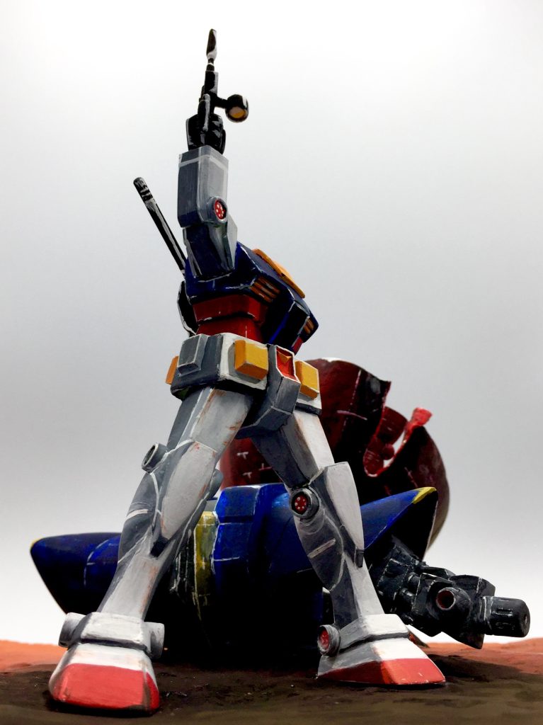 旧キット 1/144 ラストシューティング 劇場版ポスター 再現 ジオラマ 完成品–3枚目/制作者:kan-o-gunplablog