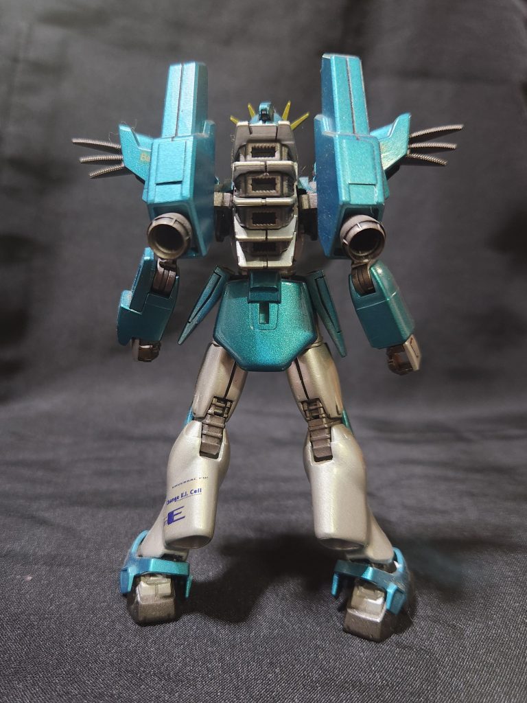 背面のブースターはEz-SRの物を使用しました。