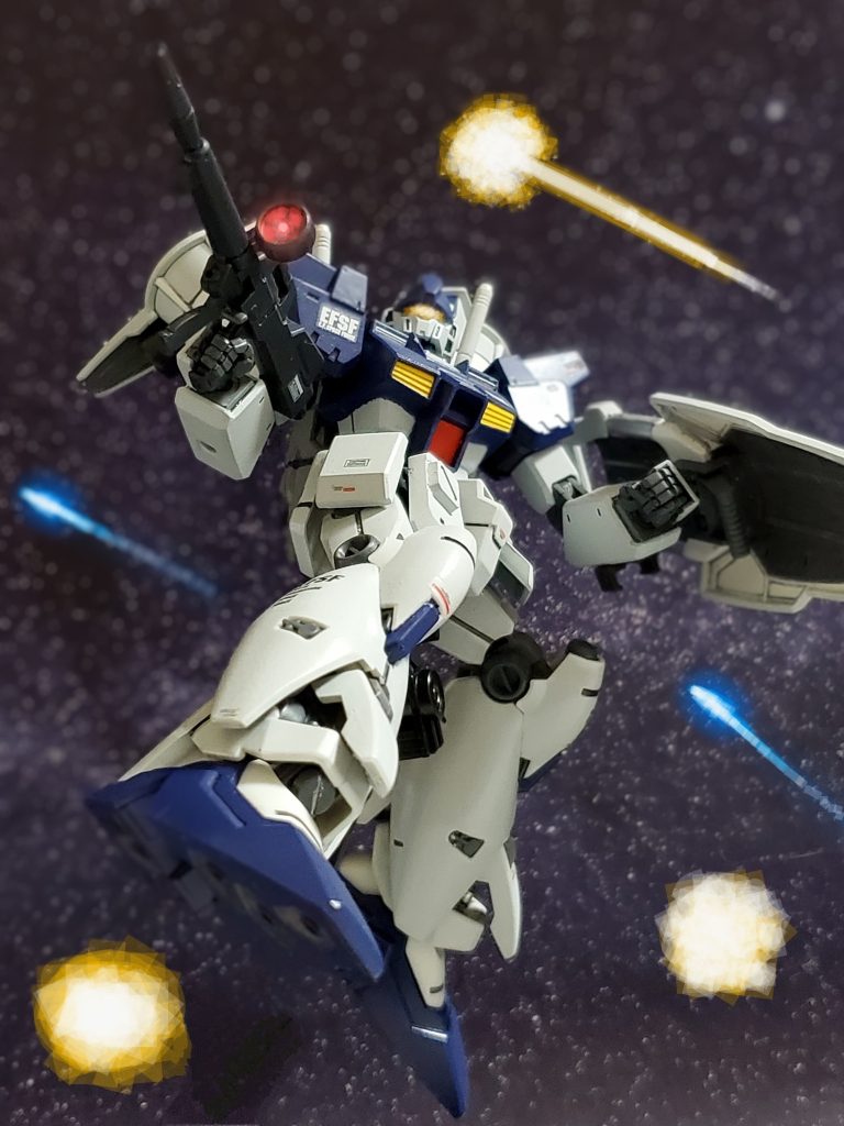 混戦が続く中、ついにアナベル・ガトーの駆るガンダム２号機の位置が判明👀❗なんと少数部隊で暗礁宙域を抜け、コンペイトウ防空ラインに突入したのである😱❗ハインツ・ベア大尉はフルバーニアン全開でガンダム２号機へ向かう😎✨