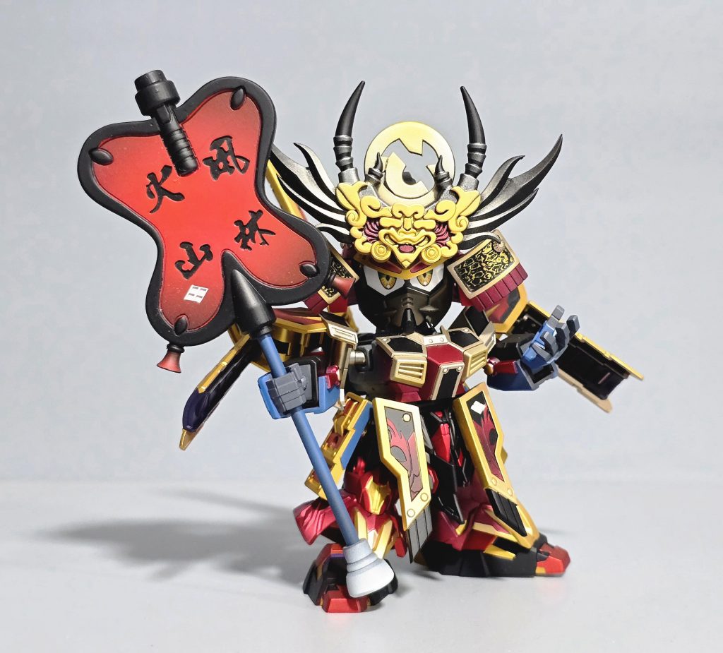 黑嵐丸 シャドウズ武者 ゼロガンダム–2枚目/制作者：昨日の 🎈W