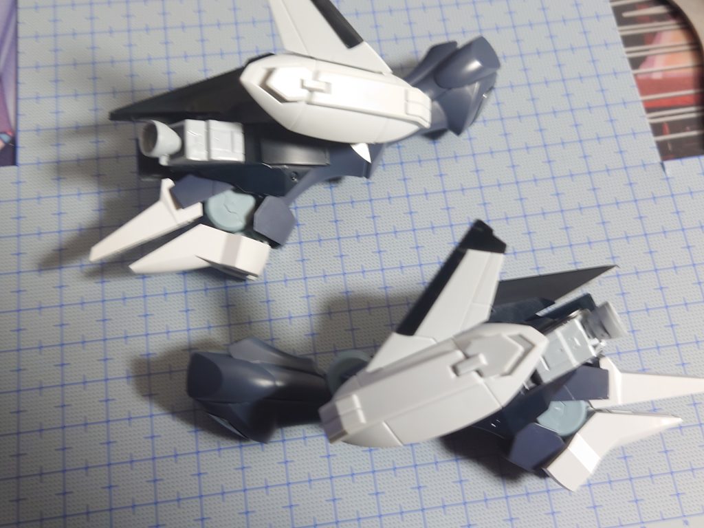 脚部にムラサメ改とウーンドウォートの脚部を装着。役割は追加スラスター