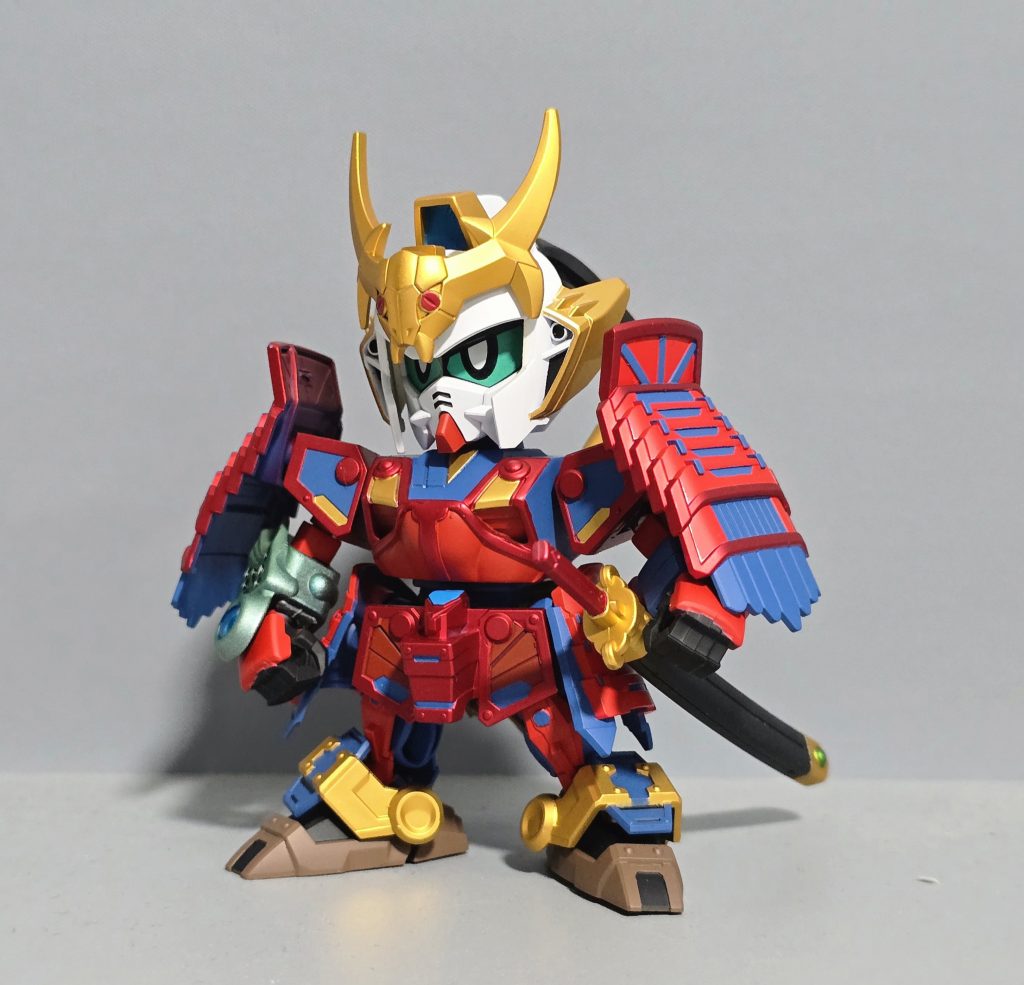 赤鬼篭手 鬼武者 ゼロガンダム–2枚目/制作者：昨日の 🎈W