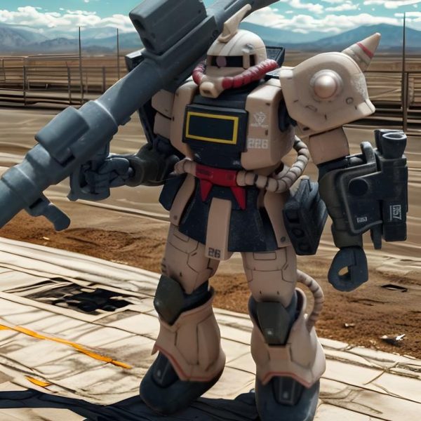 初めてのデジラマ・デザートザク