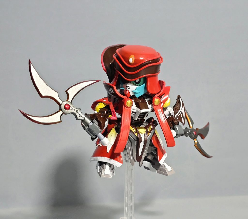 蒼炎騎士 三爪痕 ゼロガンダム–2枚目/制作者：昨日の 🎈W