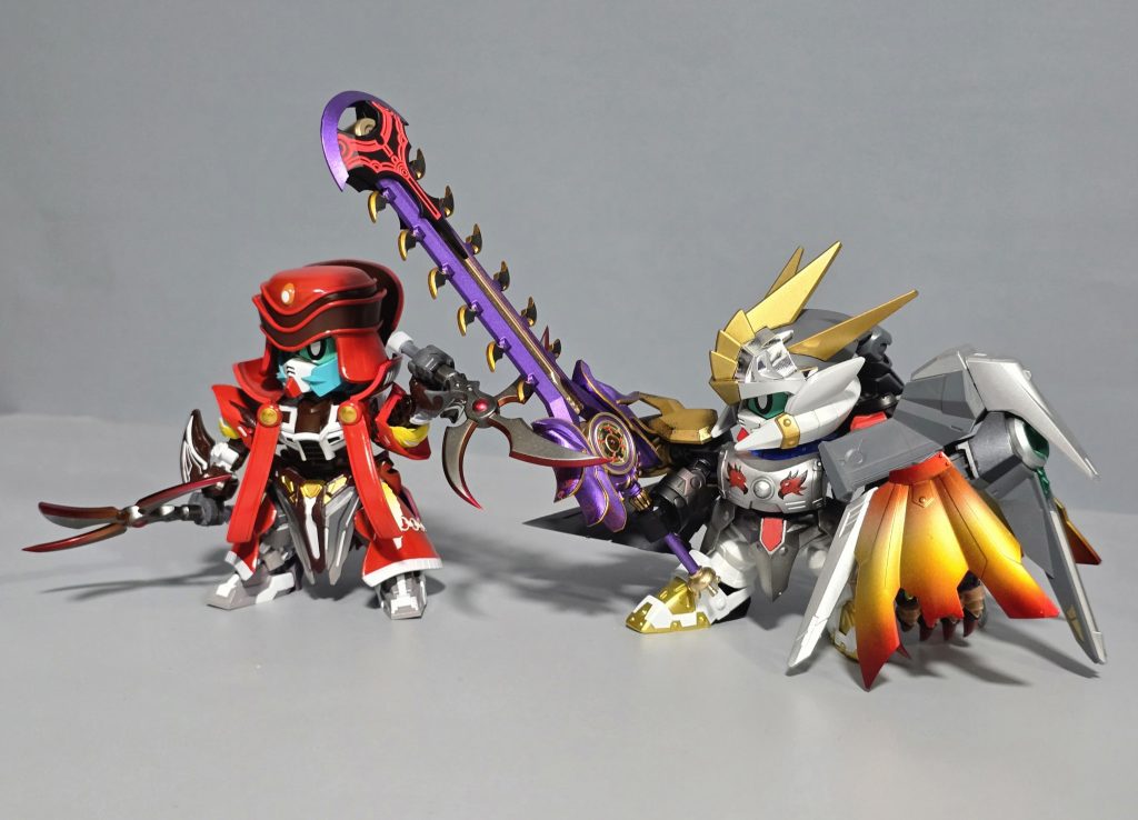 蒼炎騎士 三爪痕 ゼロガンダム–4枚目/制作者：昨日の 🎈W