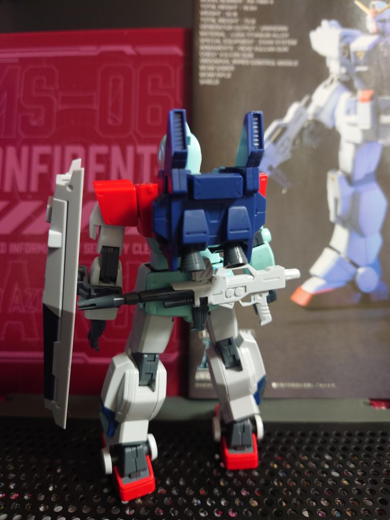 バックショット📸バックパックがゴツすぎる…(gundam-kao8)