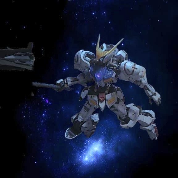 デジラマ背景MGバルバトス