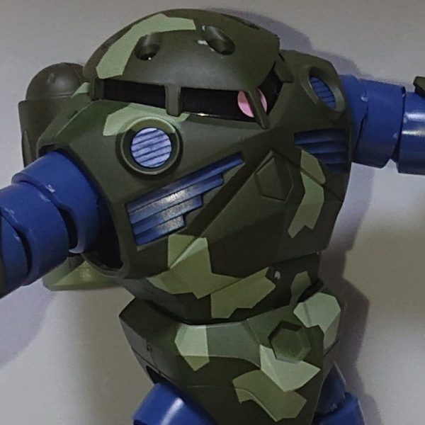 過去作の迷彩ズゴック(塗り直した)