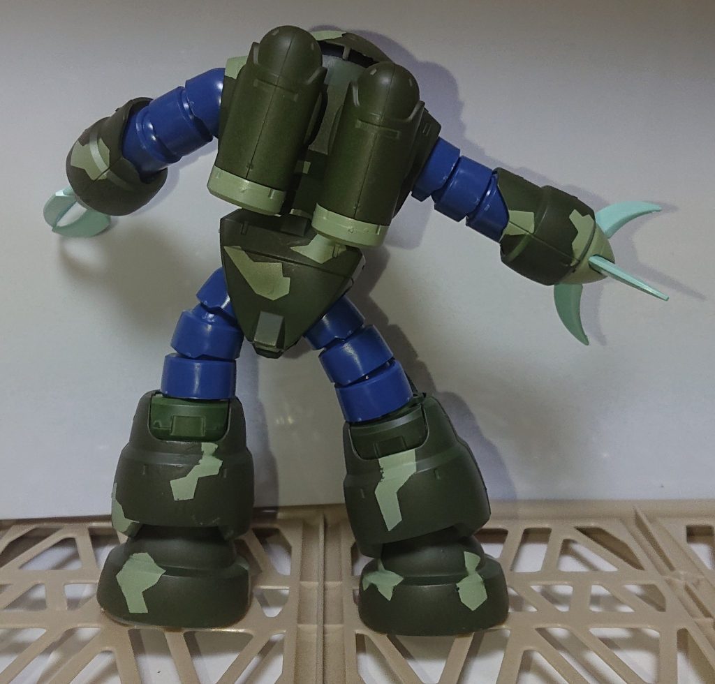 後ろは塗り残しがあったので今日、塗り直しました。