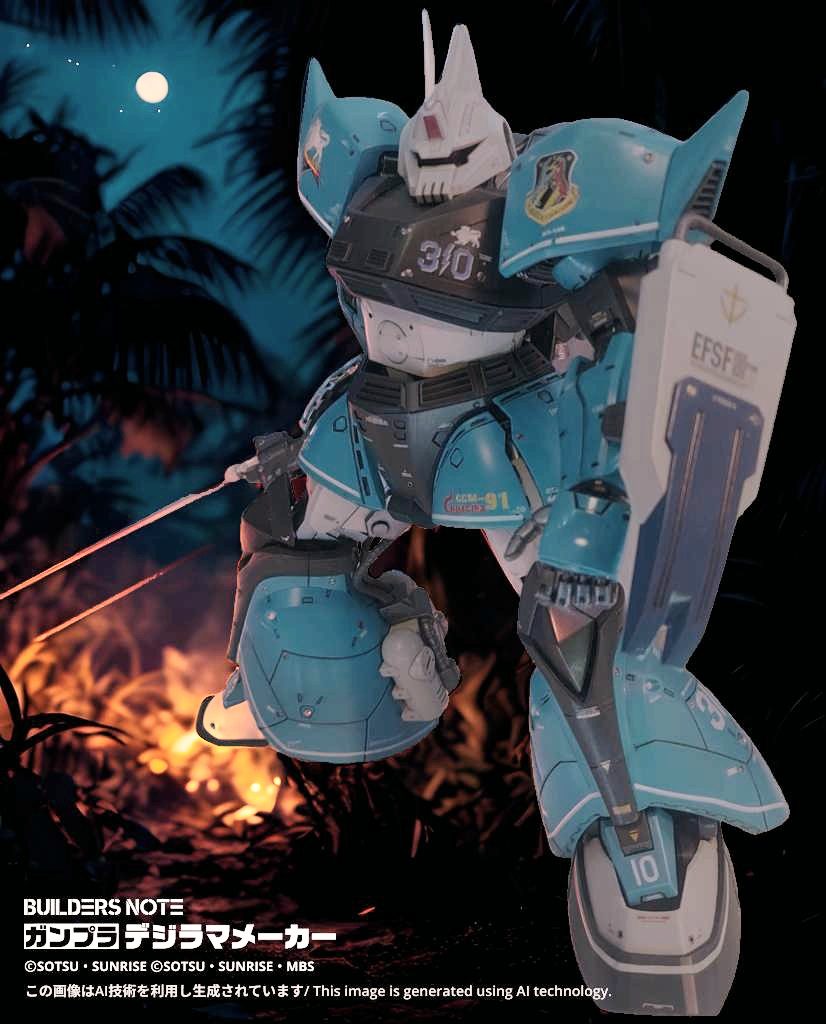 MG ゲルググB型　ユーマ機（0089版）コミックス4巻ver.