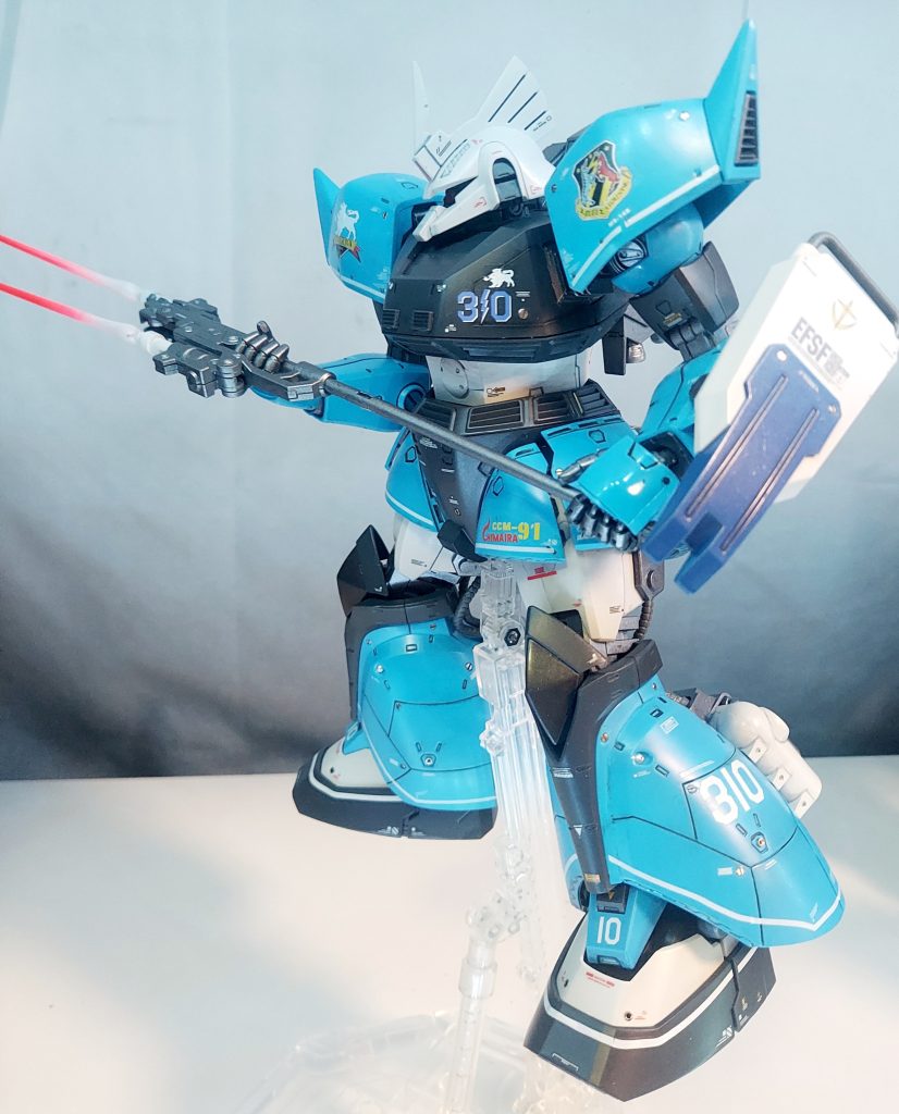 MG ゲルググB型　ユーマ機（0089版）コミックス4巻ver.–9枚目/制作者：まみたす