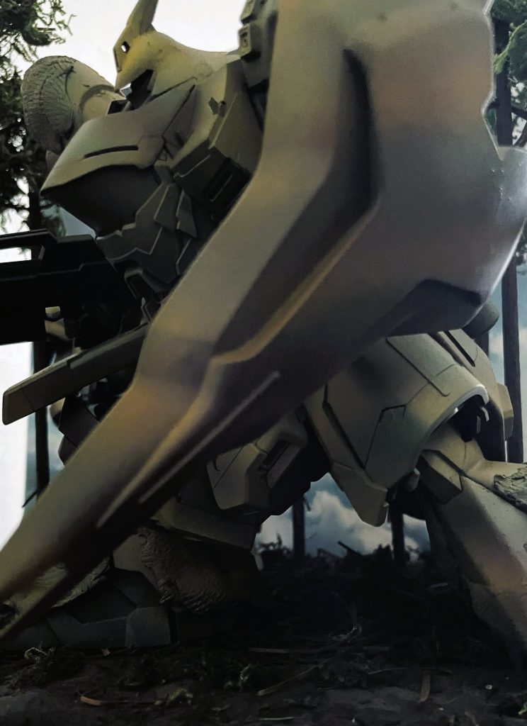 下からのアングルです。