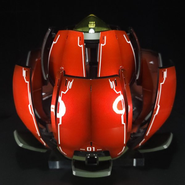 マシンビルド 機動武闘伝Gガンダム ブッドキャリアー　超光沢キャンディ&マットグラデーション全塗装